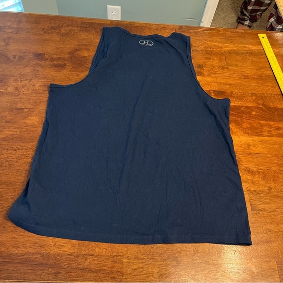 Under Armour Navy Blue Tank Top size 2XL - Picture 5 of 5